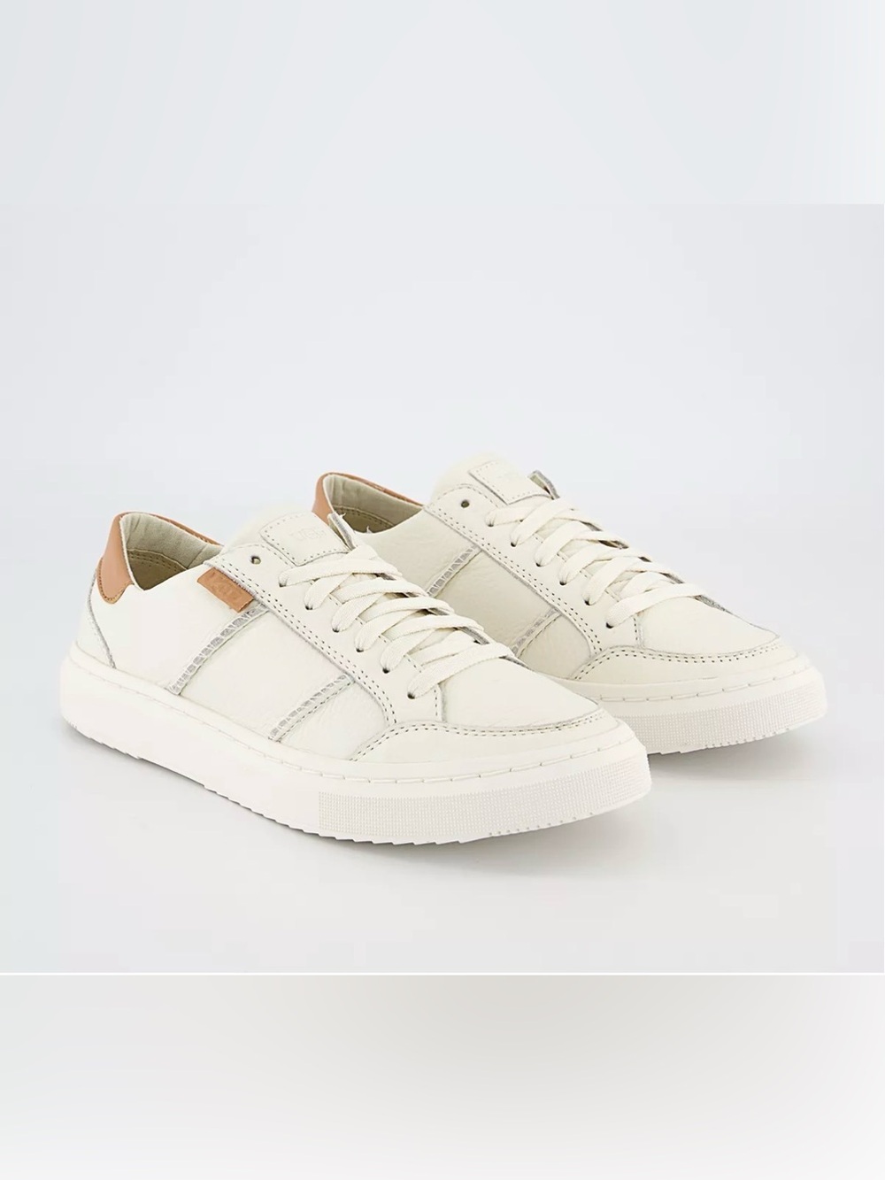 UGG Alameda White Lace-up Sneakers